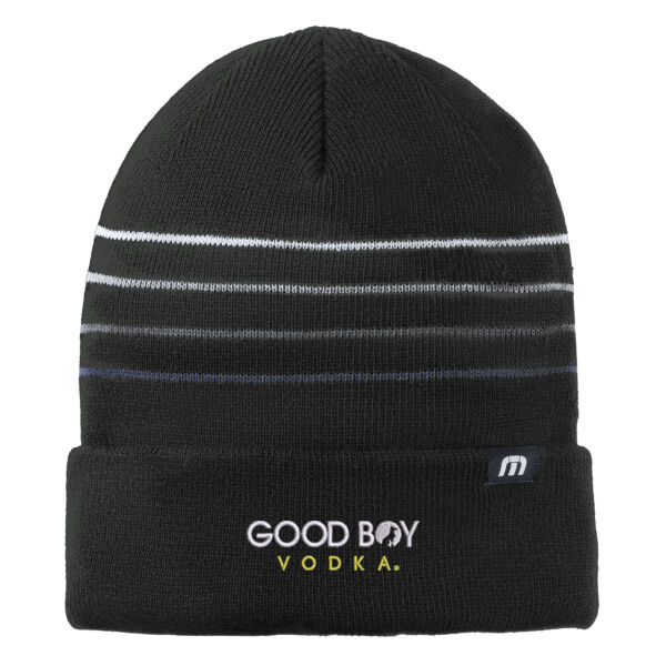 TravisMathew Striped Cuffed Beanie Thumbnail