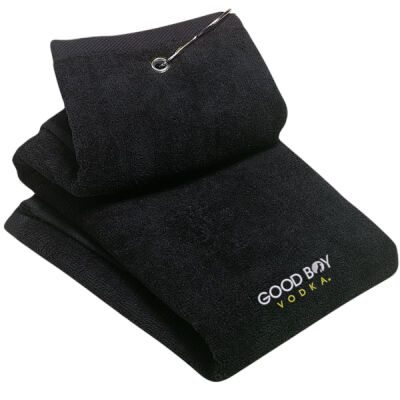 Grommeted Tri-Fold Golf Towel Thumbnail