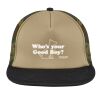 Flat Bill Snapback Trucker Cap Thumbnail