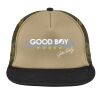 Flat Bill Snapback Trucker Cap Thumbnail