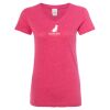 Women’s Glitter V-Neck T-Shirt Thumbnail