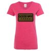 Women’s Glitter V-Neck T-Shirt Thumbnail