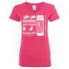 Women’s Glitter V-Neck T-Shirt Thumbnail