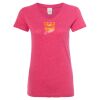 Women’s Glitter V-Neck T-Shirt Thumbnail