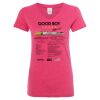 Women’s Glitter V-Neck T-Shirt Thumbnail