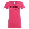 Women’s Glitter V-Neck T-Shirt Thumbnail