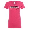 Women’s Glitter V-Neck T-Shirt Thumbnail