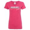 Women’s Glitter V-Neck T-Shirt Thumbnail