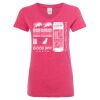 Women’s Glitter V-Neck T-Shirt Thumbnail