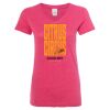 Women’s Glitter V-Neck T-Shirt Thumbnail